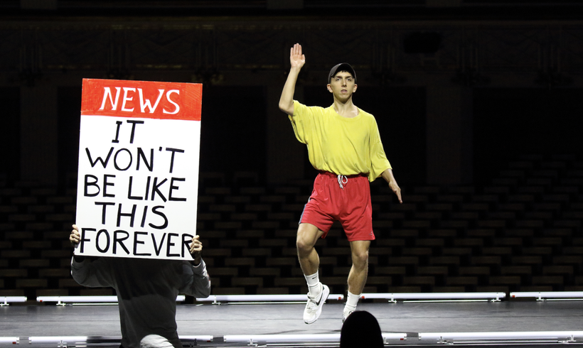 Tanzanweisungen. Photo: Wilfried Hösel.